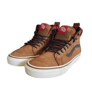 Vans SK8-Hi MTE Winter Shoe Glazed Ginger/Marshmallow  Women's Sz 9  VN0A33TXRIZ